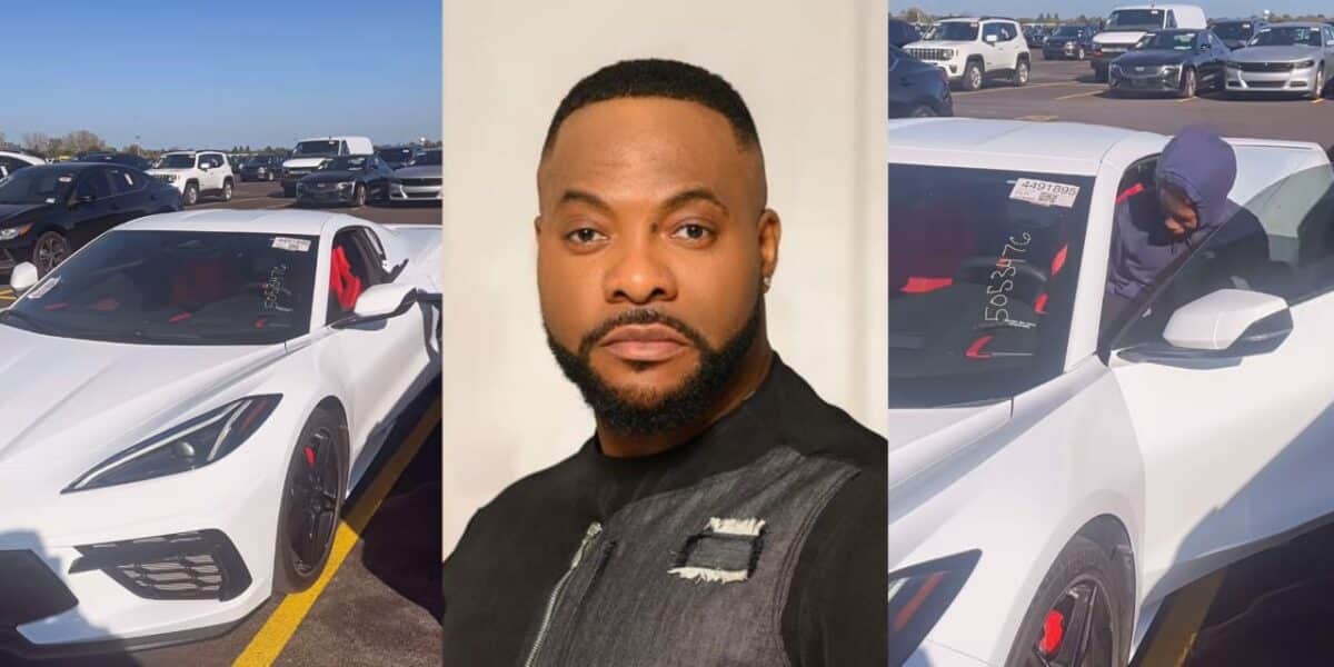 Bolanle Ninalowo surprises son with new Corvette for 18th birthday