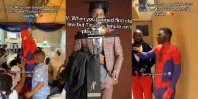 First-class law graduate shocks internet as he reveals his job