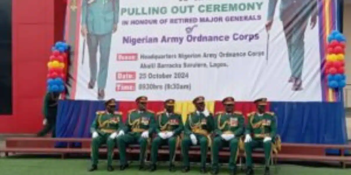 Five major General pulled out of Nigerian army