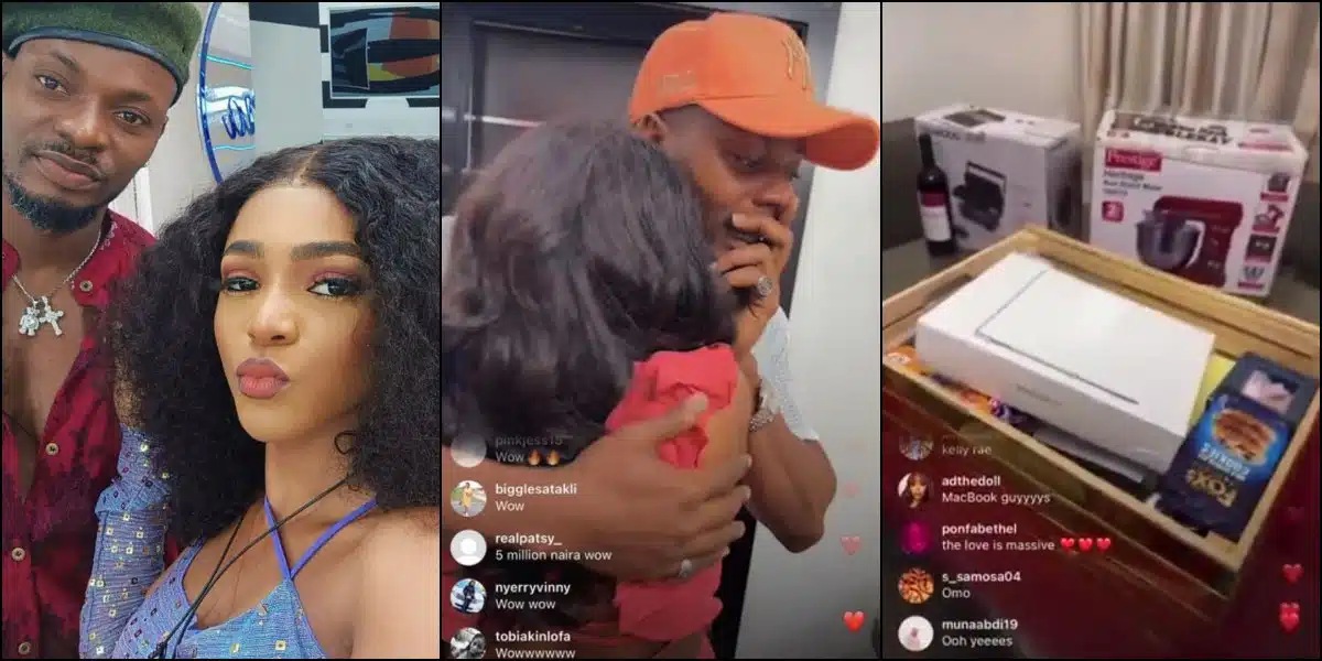 Kellyrae and wife, Kassia emotional as fan gift them N5M, expensive gifts