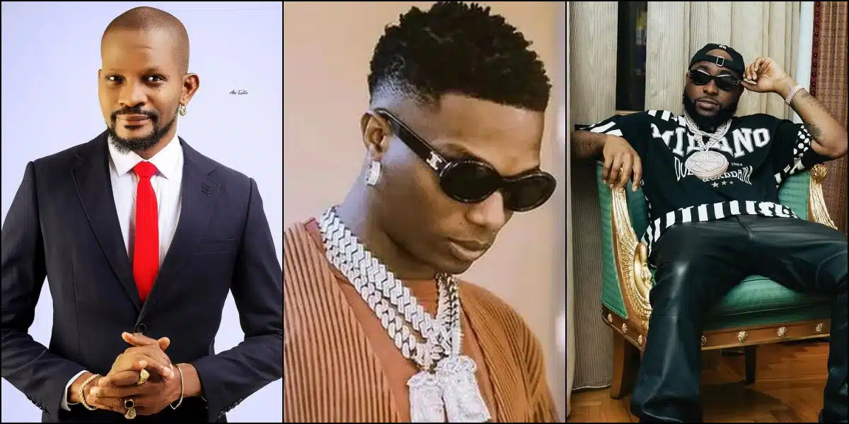 Uche Maduagwu says a controversial prayer amid Wizkid and Davido beef