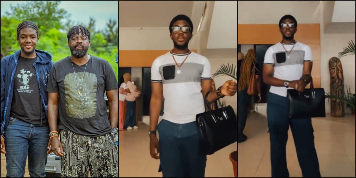 Trending video of Kunle Afolayan’s son raises brows