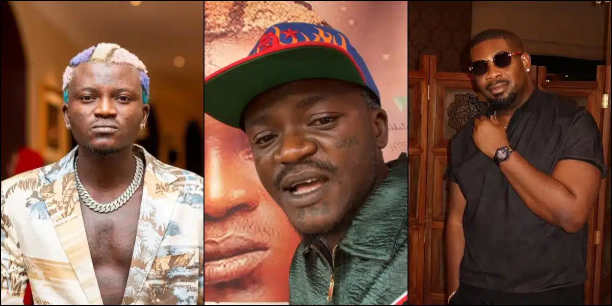 Portable drags Don Jazzy for refusing to help him after giving N100M to Verydarkman