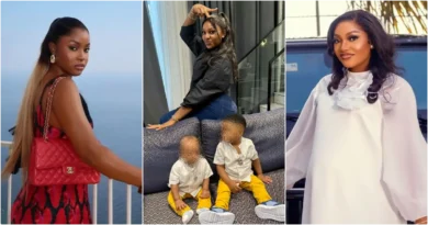 Bella Okagbue ridiculed over comment on Chomzy's photo with stepson