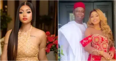 “60 years last 2 mins” – Ned Nwoko warns Regina Daniels over 'go harder'