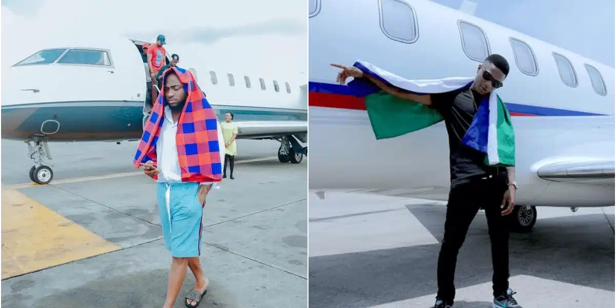 “No Nigerian singer owns a jet, not even Davido” – Aviator alleges