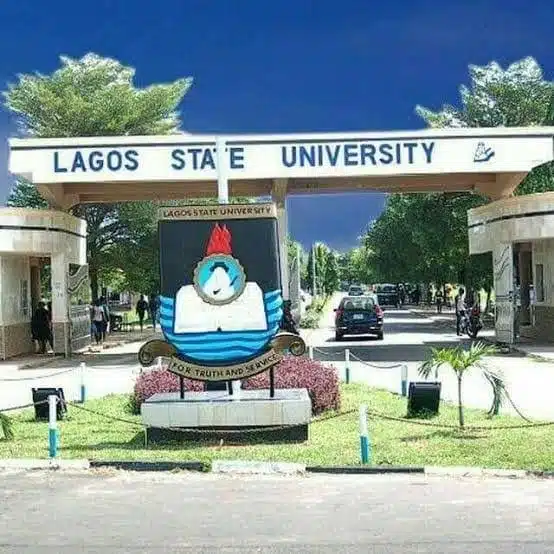 Lady first-class graduate history LASU 