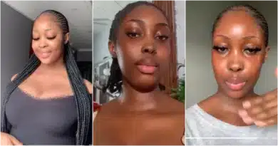 Lady quits bleaching, shares stunning transformation