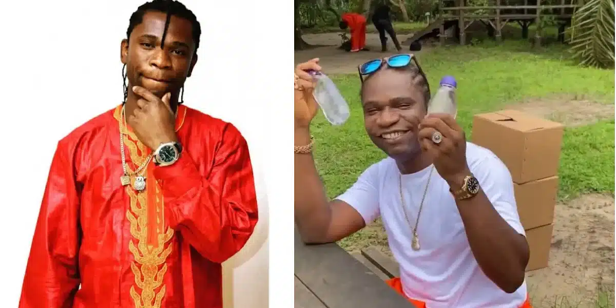 Speed Darlington purchases cartons of 'baby oil', shoots diss track