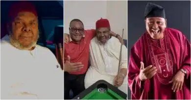 Moment Peter Edochie and Jide Kosoko reunite after 12 years