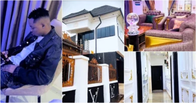 Man builds first house with Versace and Louis Vuitton-inspired design