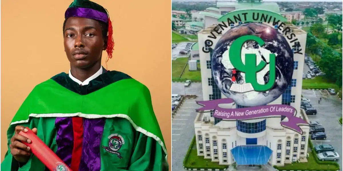 Covenant University student bags overall best with 4.99 CGPA