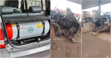 Tragedy as CNG-powered car explodes in Edo state