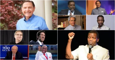 Check out the net worth of top 10 richest pastors in the world