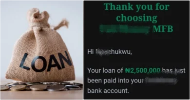 Loan shark responds to woman's N2.5m loan instead of N2500, to pay N6.8m