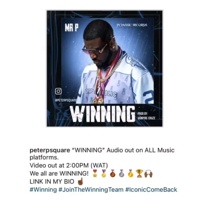 Rudeboy and Paul Okoye Instagram posts