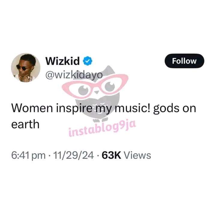 Wizkid tweet