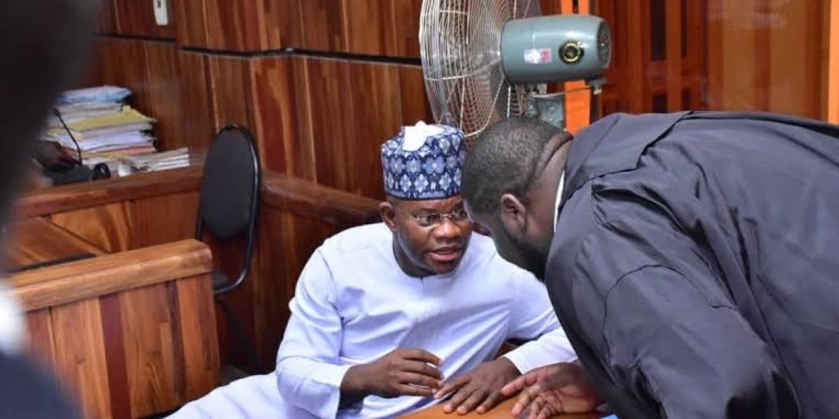 Yahaya Bello to remain in EFCC custody till December 10