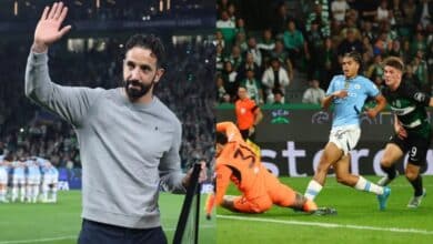 UCL: Amorim delivers stunning farewell as Sporting down Man City 4-1