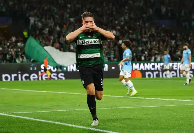 UCL: Amorim delivers stunning farewell as Sporting down Man City 4-1