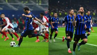 UCL: Inter claim hard-fought 1-0 win over Arsenal as pressure mount on Arteta