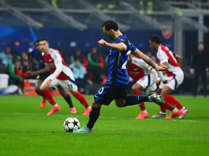 UCL: Inter claim hard-fought 1-0 win over Arsenal as pressure mount on Arteta 