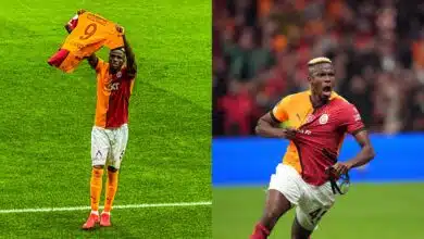 Super Lig: Osimhen scores second consecutive brace as Galatasaray beat Samsunspor 3-2