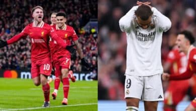 UCL: Mbappe misses penalty as Liverpool outclass Real Madrid 2-0