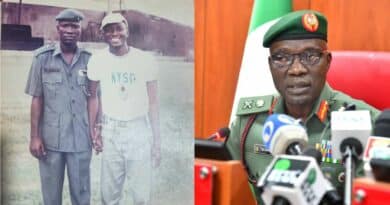 Man leaves many emotional as he shares throwback NYSC photo with late Lt. Gen. Lagbaja