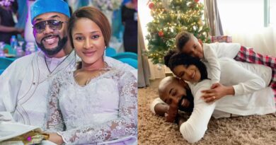 Banky W pledges eternal love to wife as they celebrate 7th anniversary