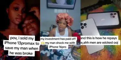 Boyfriend rewards girlfriend with iPhone 16 Pro after she sold her phone to support him when he was broke