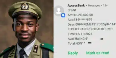 Corps member laments as FG pays ₦3,600 transport allowance, asks GIG Motors for Jos-bound ride