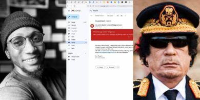 Man shocked as Gaddafi's alleged daughter set to entrust him with .5M for investment, shares screenshot