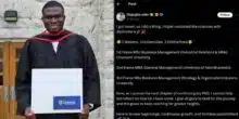 Man bags 3 master's degrees with distinctions from 3 Canadian universities out of boredom