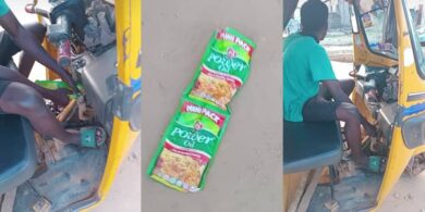 Tricycle rider goes viral for using power oil as alternative fuel amidst high petrol costs