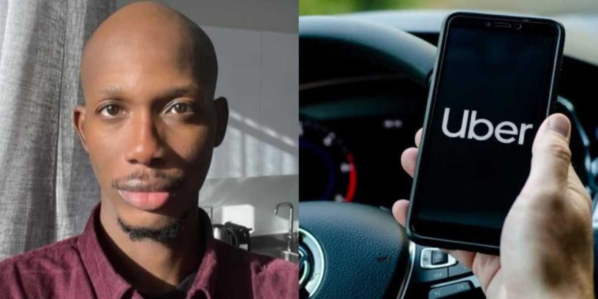 Man moved to tears as uber driver reveals his late father funded his education