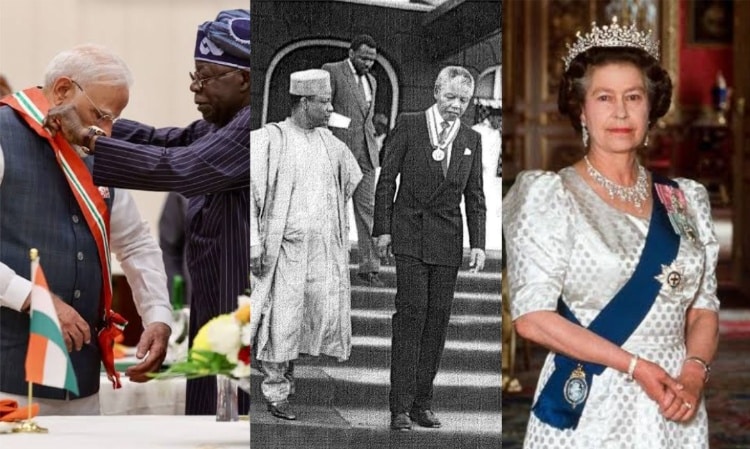 From Mandela to Queen Elizabeth II: list of foreign recipients of Nigeria’s prestigious awards