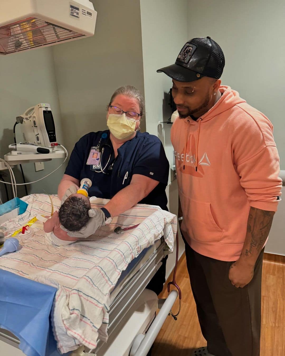 Davido’s cousin B-Red announces birth of his second child with wife, Faith