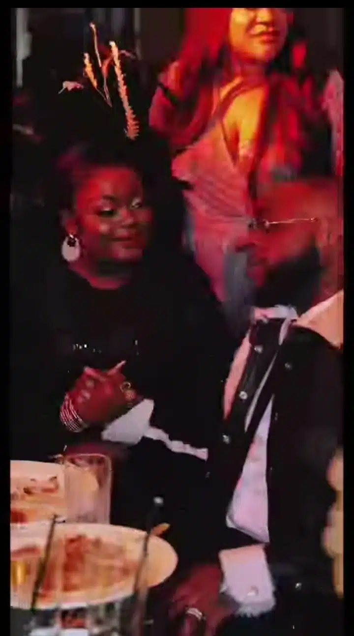 Davido and Eniola Badmus