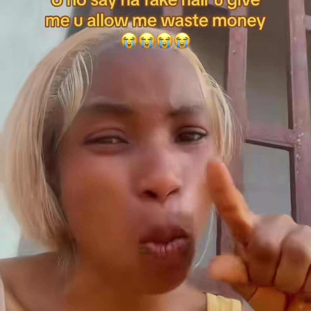 Angry customer slams hair vendor’s family over alleged fake ₦50k wig