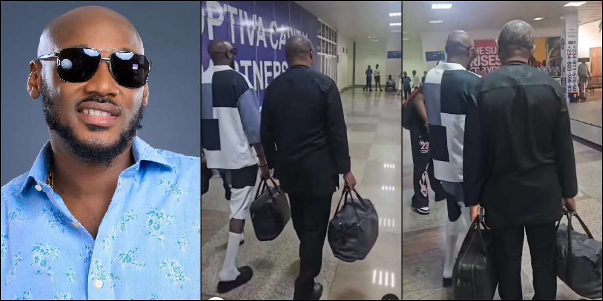 2Baba recounts encounter with Peter Obi at airport