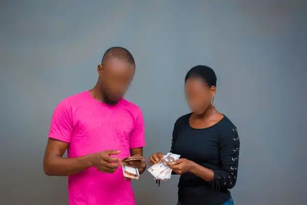 Lady raises bar high as she gifts boyfriend bag of rice and N550K for house rent 