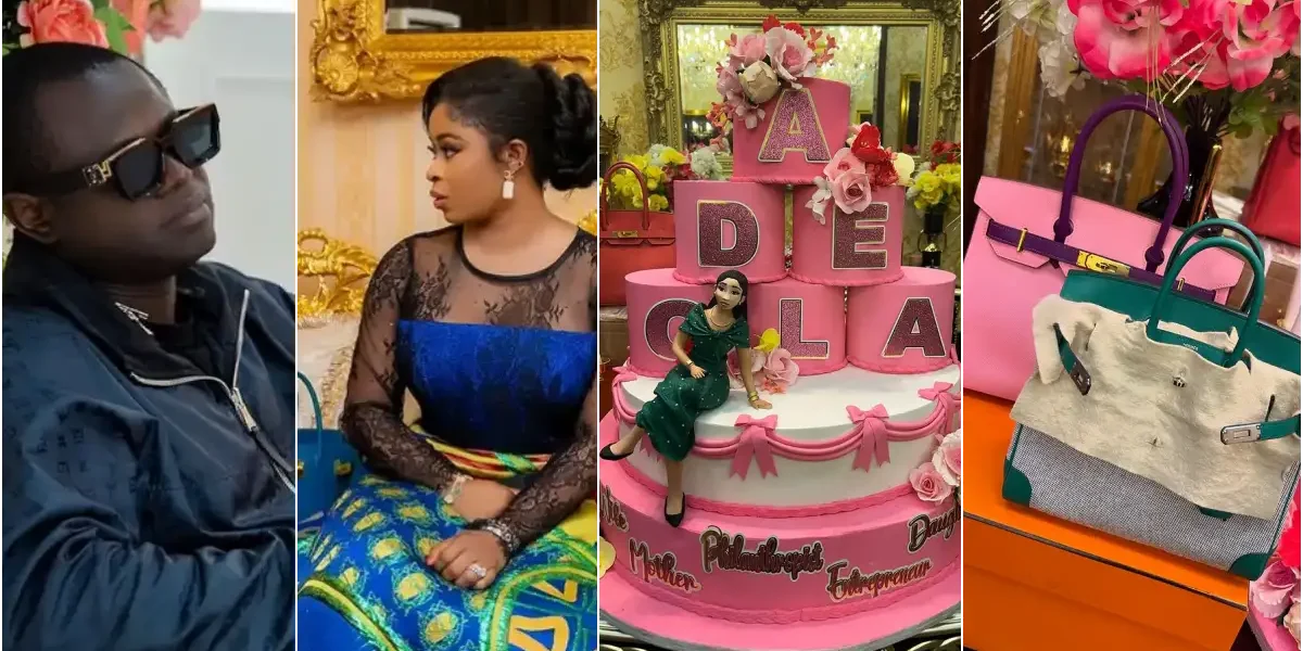 Malivelihood gifts wife Deola Smart $80K Hermes bags for birthday