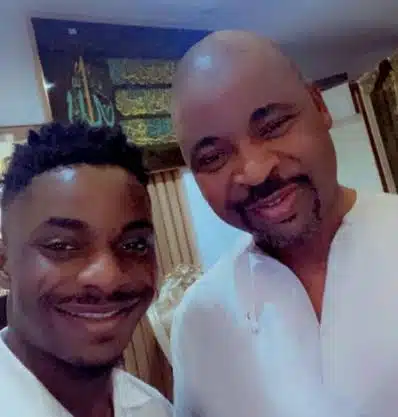 MC Oluomo's son congratulates him on emerging NURTW national president