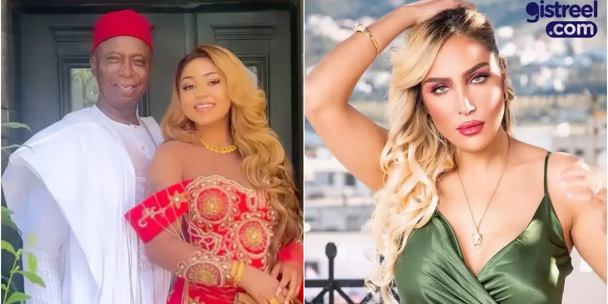 Regina Daniels reacts to Laila Charani's lovey-dovey post about Ned Nwoko