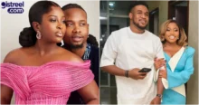 "Abi na fake marriage I do" - Yhemolee gushes over Veekee James, husband