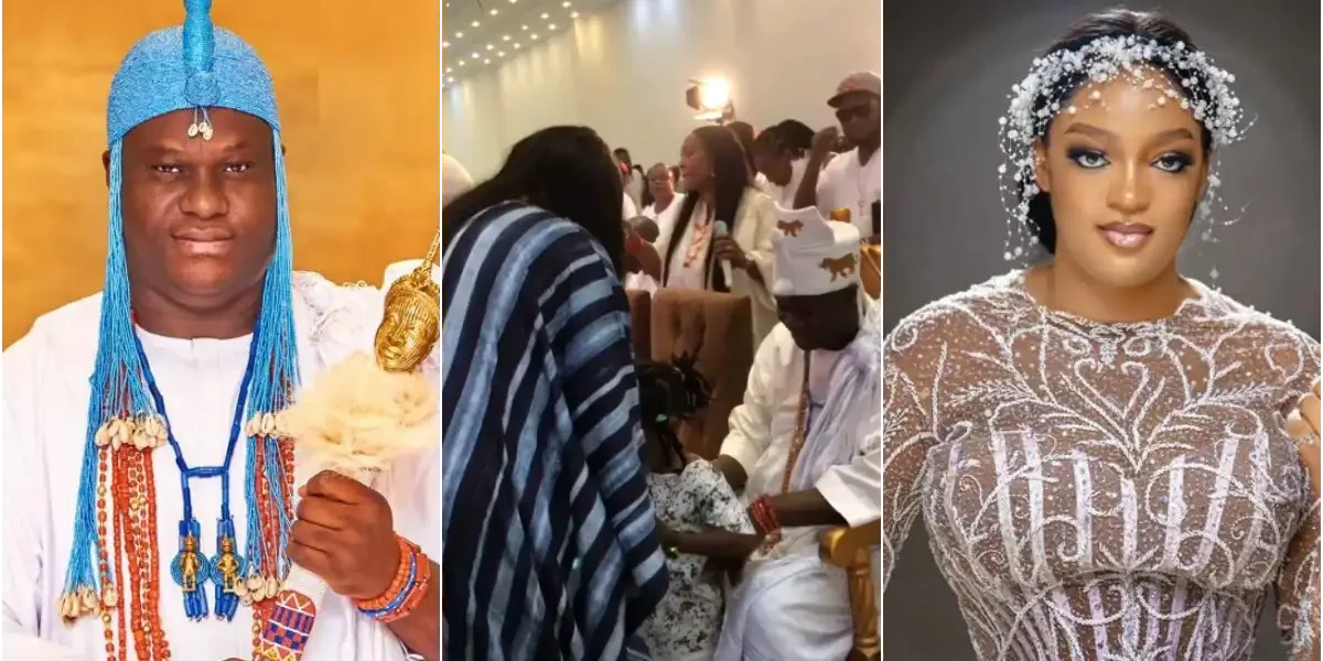 Ooni of Ife reunites with estranged wife, Prophetess Naomi and son