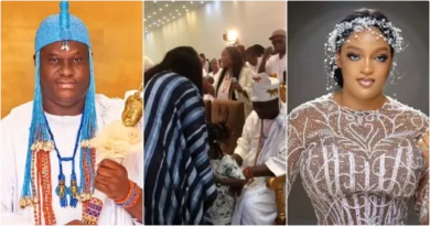 Ooni of Ife reunites with estranged wife, Prophetess Naomi and son