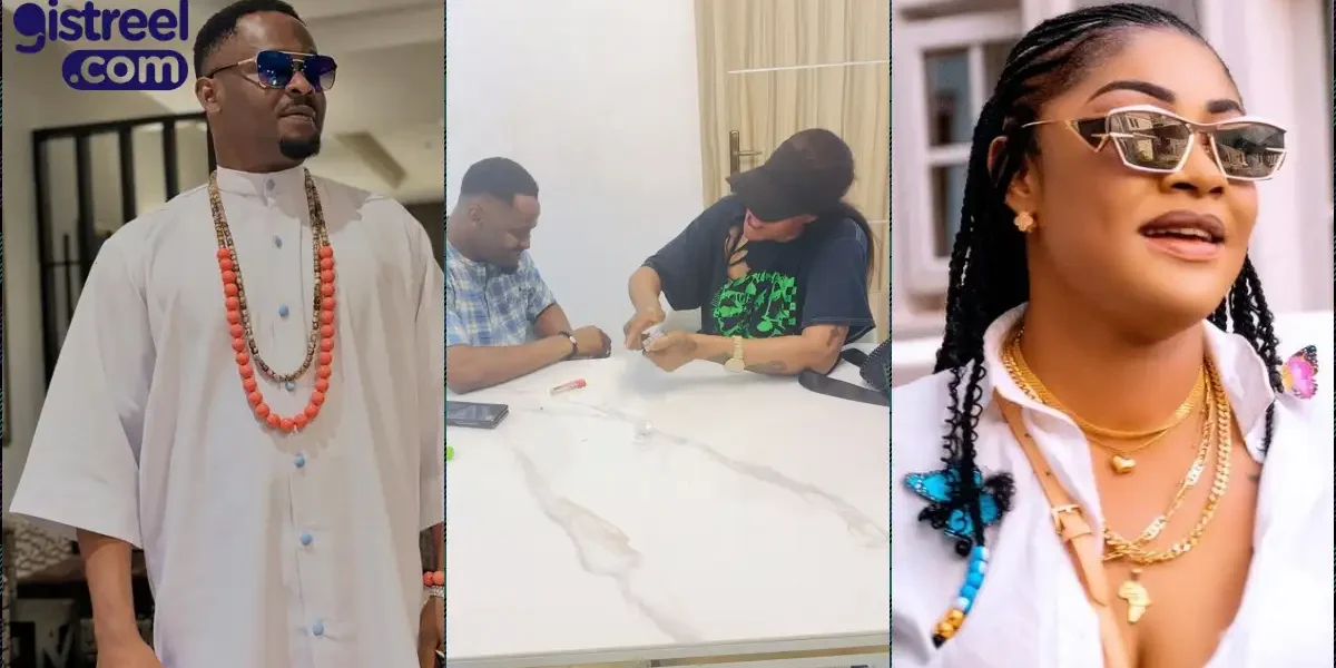 Zubby Michael and Angela Okorie reconcile after online feud