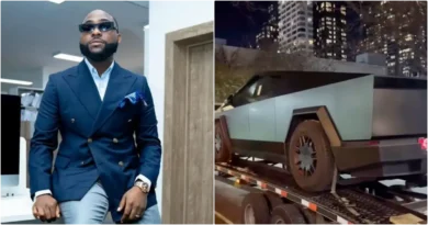 "I was bored and I bought the Tesla Cybertruck" - Davido